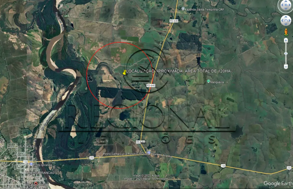 LOTE 007 - 10 HECTARES DENTRO DE AREA MAIOR (ROSÁRIO DO SUL/RS)