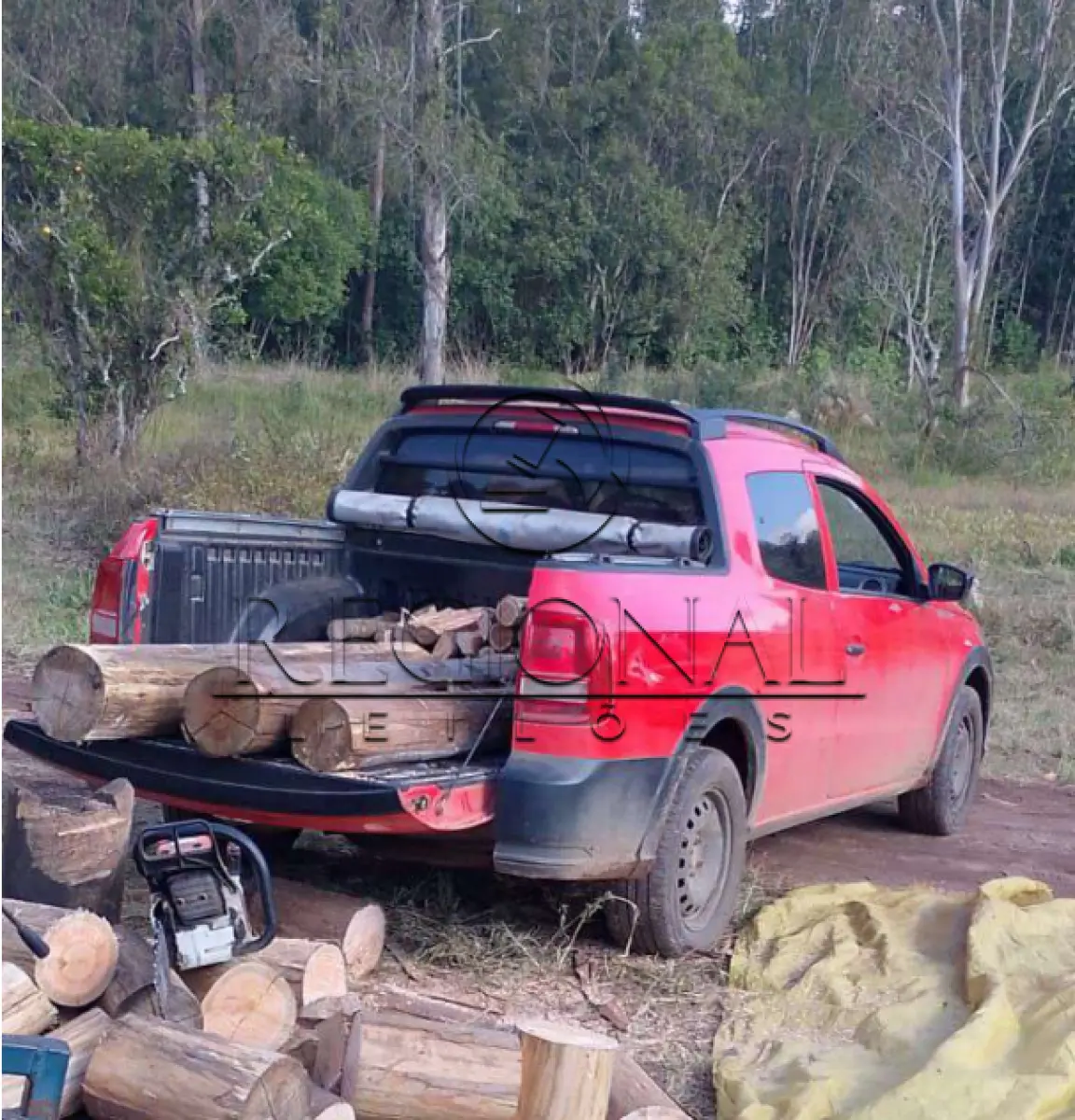 LOTE 010 - VW/NOVA SAVEIRO RB MBVD 2019/2019 (MONTENEGRO/RS)