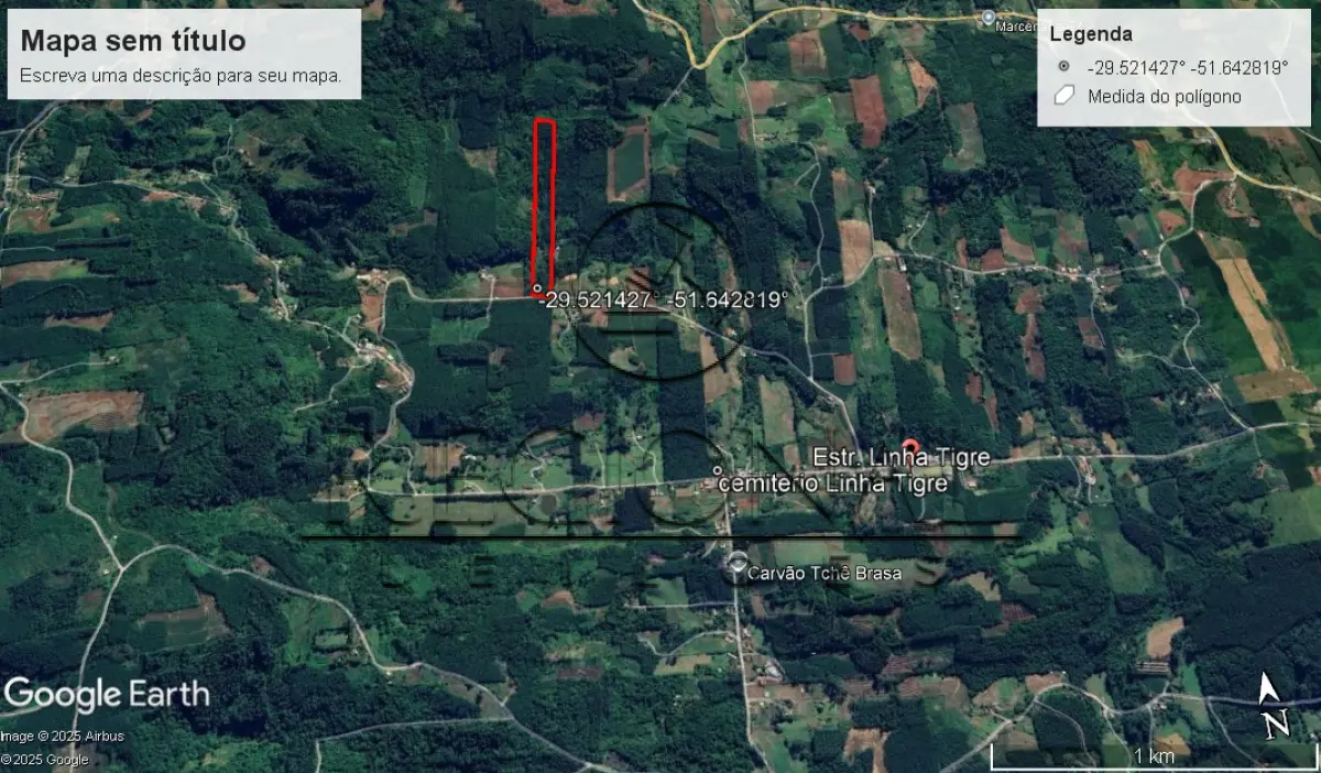 LOTE 005 - AREA DE TERRAS 58.336M2 (BROCHIER/RS)