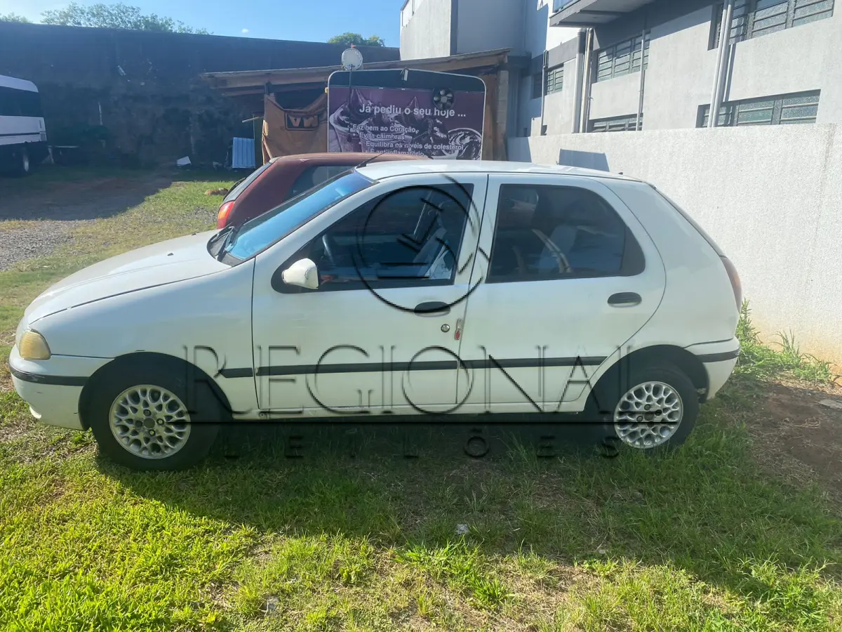 LOTE 013 - FIAT/PALIO EDX 1997/1997 BRANCO