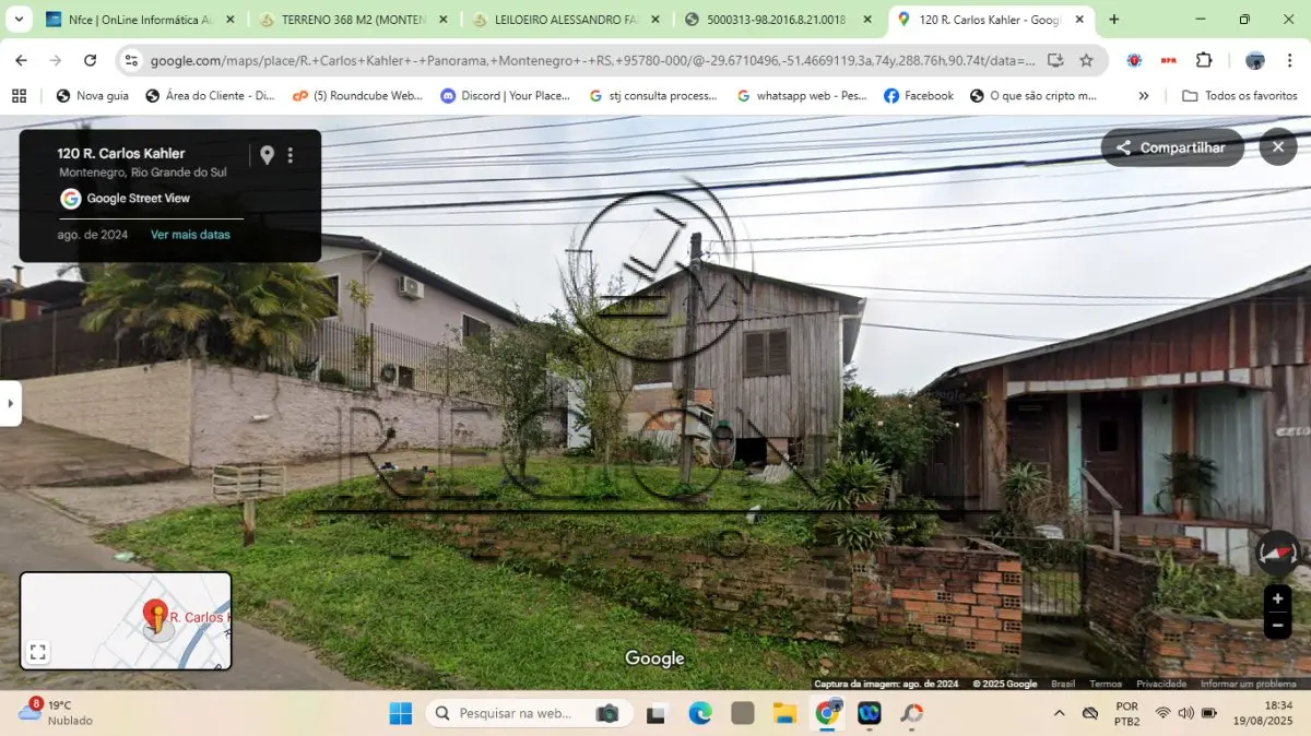 LOTE 005 - TERRENO 368 M2 (MONTENEGRO/RS)