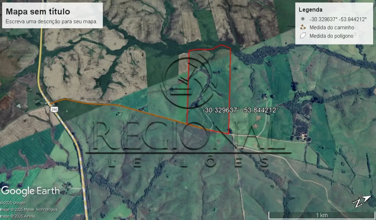 LOTE 016 - AREA DE TERRAS 16,19,92 HA (SÃO SEPE/RS)