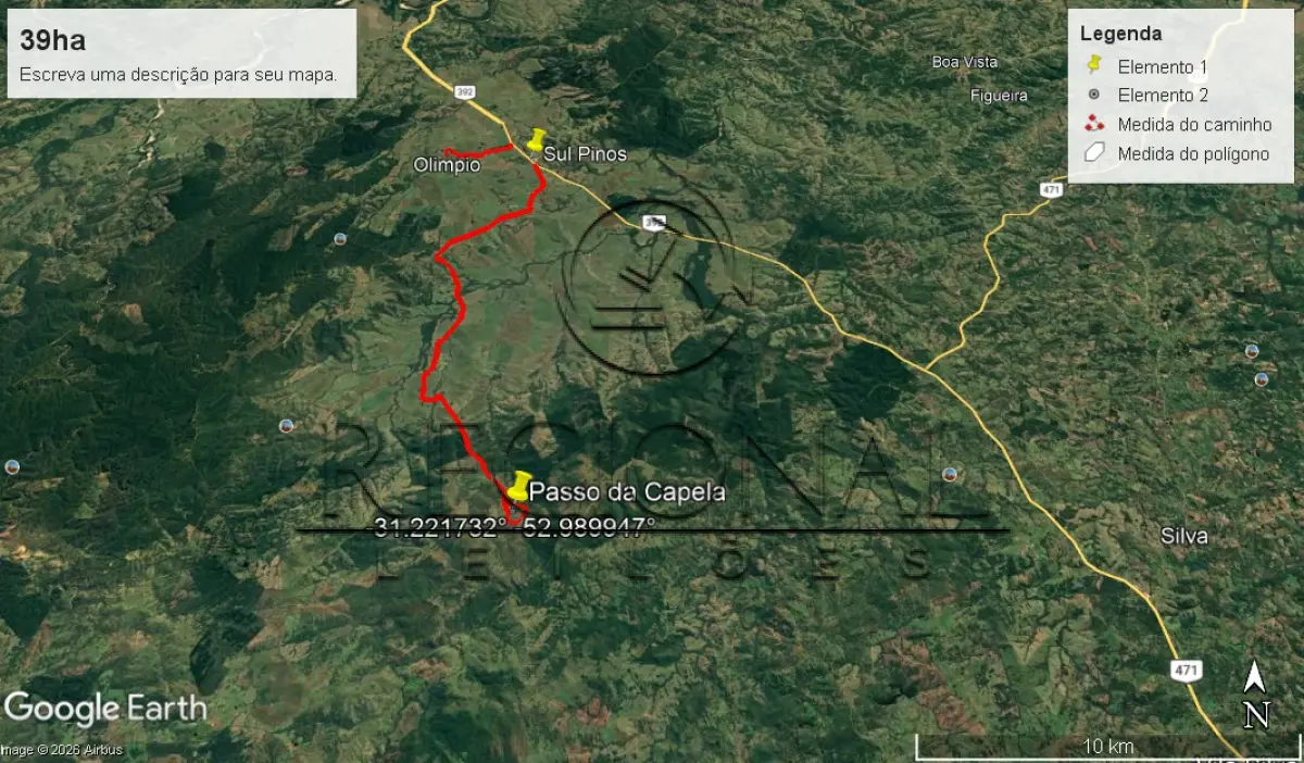 LOTE 006 - AREA DE TERRA 39HA00A21CA (PIRATINI/RS)