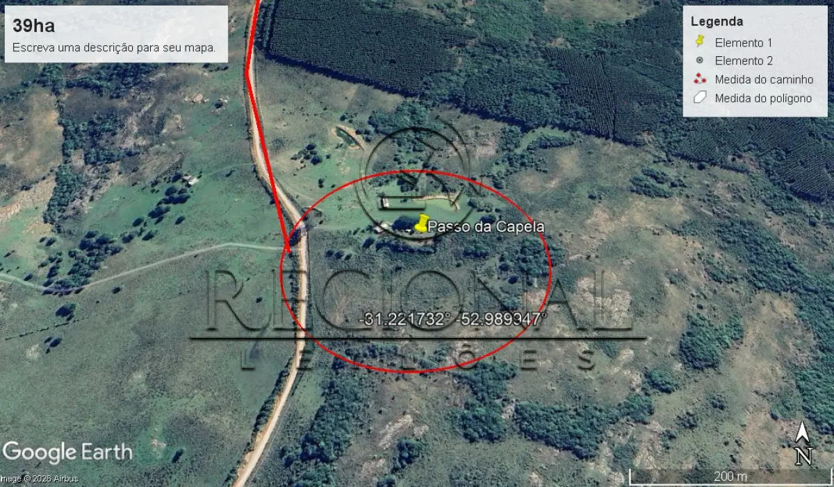 LOTE 006 - AREA DE TERRA 39HA00A21CA (PIRATINI/RS)