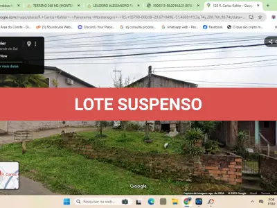 LOTE 005 - TERRENO 368 M2 (MONTENEGRO/RS)