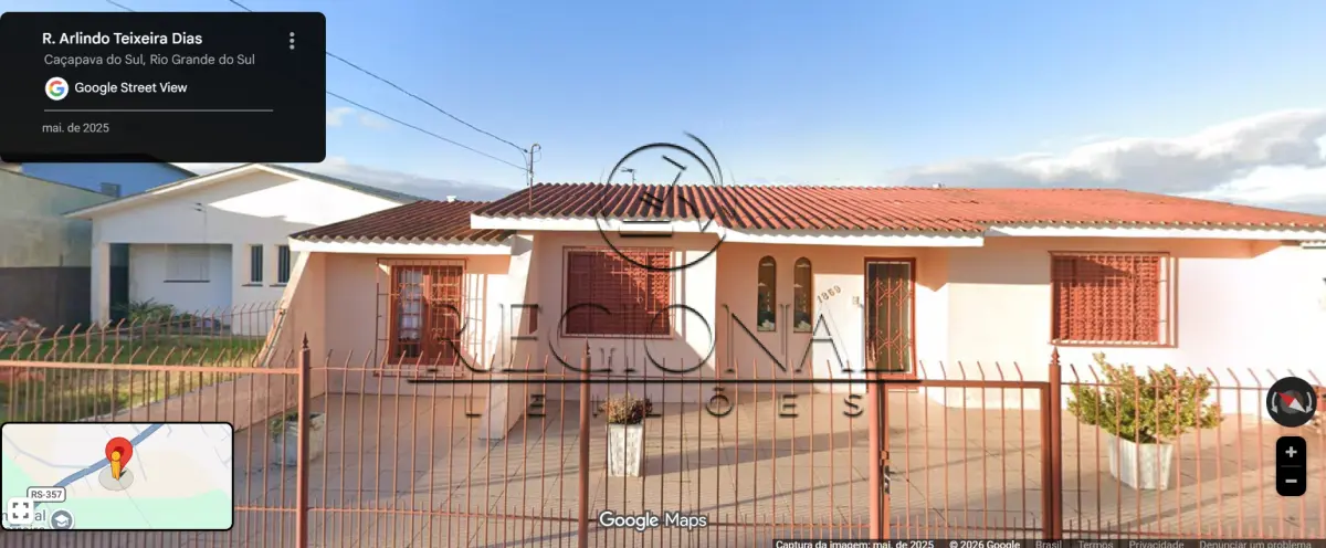LOTE 008 - TERRENO COM BENFEITORIAS (CAÇAPAVA DO SUL/RS)