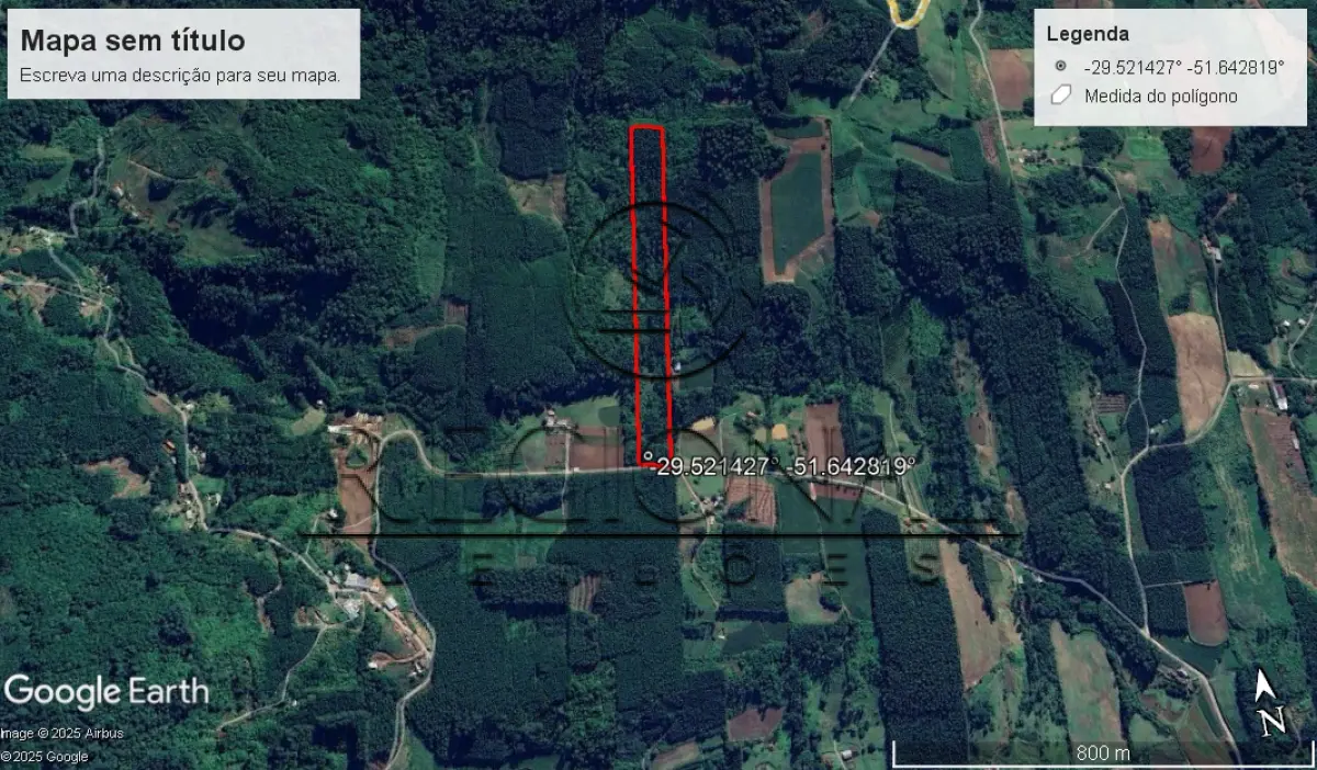 LOTE 005 - AREA DE TERRAS 58.336M2 (BROCHIER/RS)