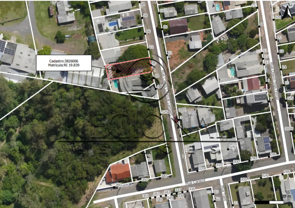 LOTE 003 - TERRENO COM CASA (MONTENEGRO/RS)