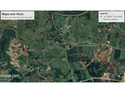 LOTE 017 - AREA RURAL COM 12.000,0MTS2 (MONTENEGRO/RS)