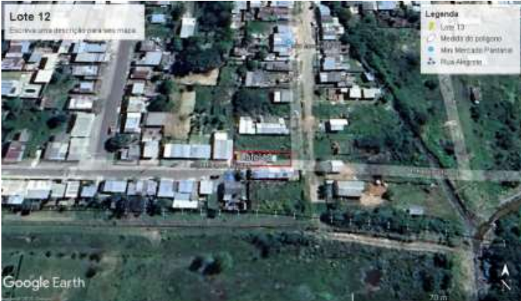TERRENO 285MT2 - LOTE 12 (ROSÁRIO DO SUL/RS)