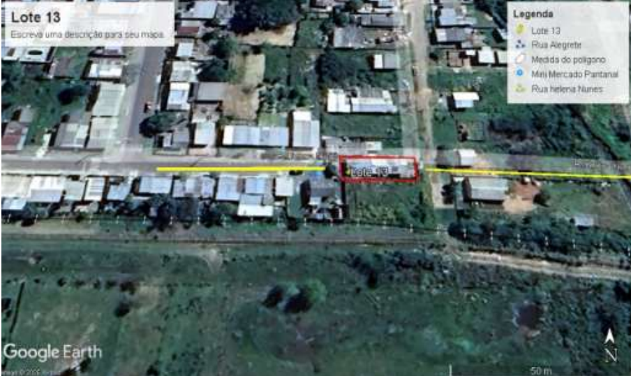 TERRENO 327,75MT2 - LOTE 13 (ROSÁRIO DO SUL/RS)
